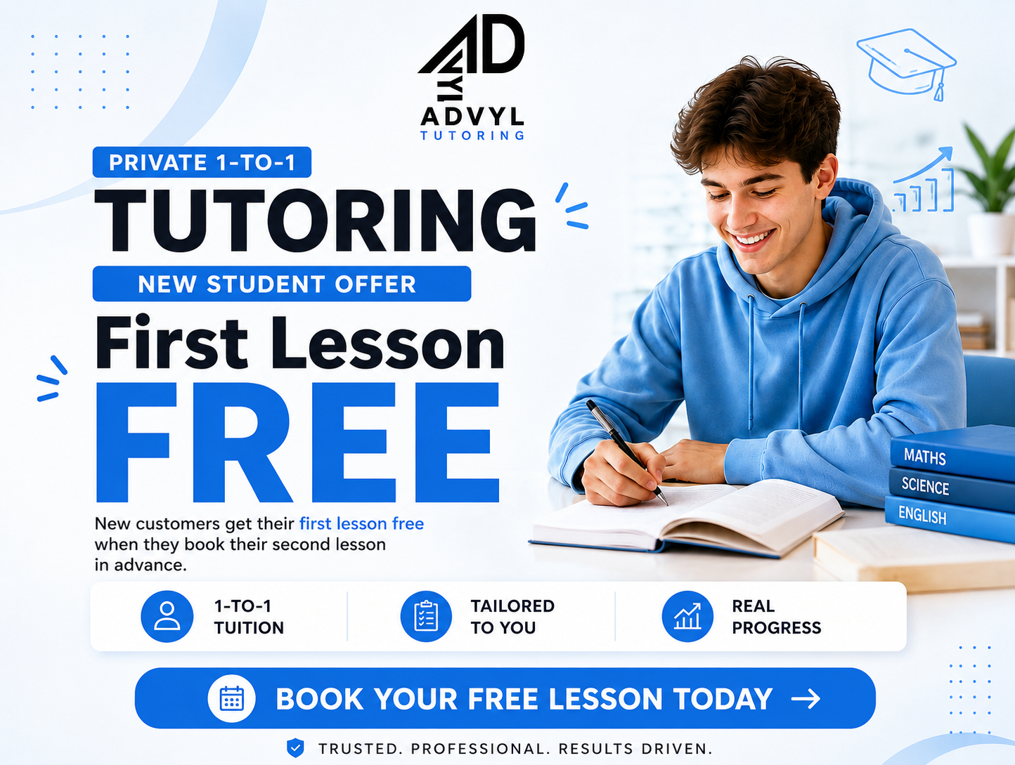 Advyl new customer tutoring offer